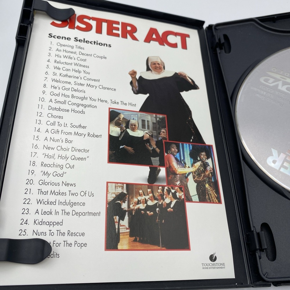 Sister Act / Sister Act 2: Back in the Habit DVD Double Feature Whoopi Goldberg - Picture 3 of 7